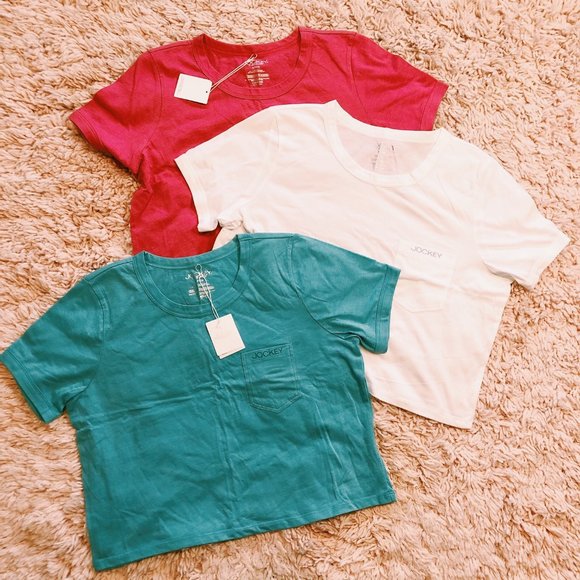 Bundle of 3 Urban Outfitters x Jockey Crop Tops - Picture 1 of 7